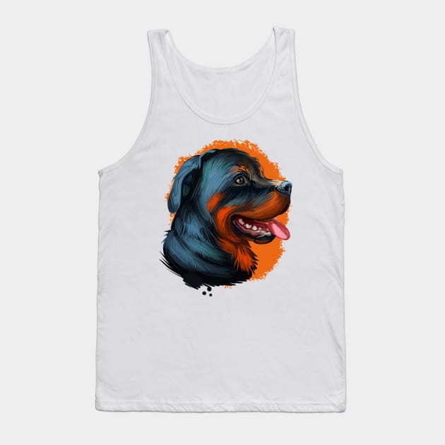 rottweiler ; rottweiler dog ; rottweiler puppies Tank Top by DesignVIP